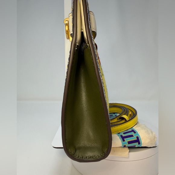 Tory Burch Lee Radziwill Wool Needlepoint Shoulder/Crossbody/Clutch - Picture 10 of 13